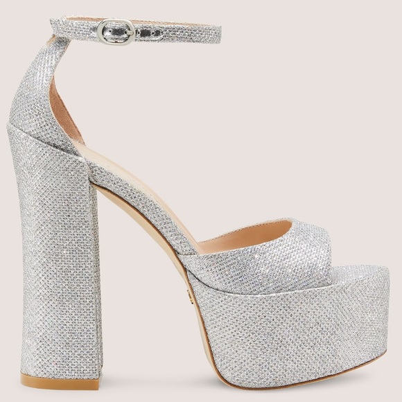 🌹STUART WEITZMAN 🌹 Skyhigh 145 Platform Sandal Size: 8.5 - Picture 2 of 12
